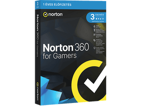 Norton 360 for Gamers 50GB vírusirtó szoftver, 1 felhasználó, 3 eszközre, 1 éves Norton 360 for Gamers 50GB vírusirtó szoftver, 1 felhasználó, 3 eszközre, 1 éves