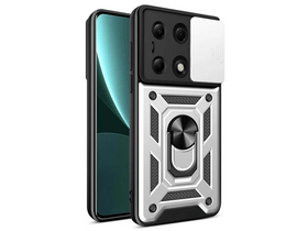 Gigapack Poco M6 Pro LTE Szilikon telefonvédő tok, ezüst (GP-157143)