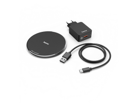 Hama 201688 Set za bežično punjenje, "QI-FC10" + QC 3.0, 10 W Hama 201688 Set za bežično punjenje, "QI-FC10" + QC 3.0, 10 W