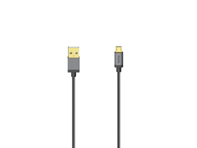 Hama 200500 USB-Micro-USB Kábel, fekete, 75 cm Hama 200500 USB-Micro-USB Kábel, fekete, 75 cm
