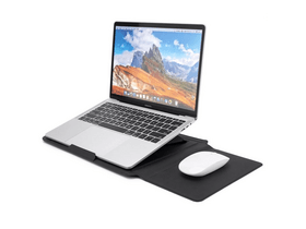 Cellect bőrhatású multifunkciós laptoptartó, fekete (CEL-LAPT-HOLDERLE-BK) Cellect bőrhatású multifunkciós laptoptartó, fekete (CEL-LAPT-HOLDERLE-BK)