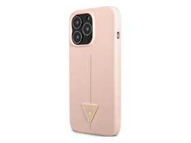 CG Mobile Guess Apple iPhone 13 Pro Szilikon tok, rózsaszín (GUHCP13LSLTGP)