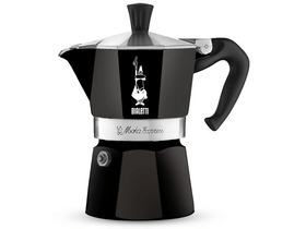 Bialetti Moka Express kotyogós kávéfőző, 1 adag, fekete (4951) Bialetti Moka Express kotyogós kávéfőző, 1 adag, fekete (4951)