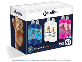 Coccolino Parfüm öblítő csomag, 6x51 mosás Coccolino Parfüm öblítő csomag, 6x51 mosás
