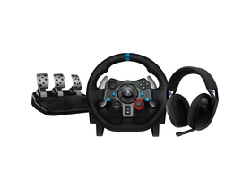 Logitech G29 Driving Force kormány + G321 vezeték nélküli fejhallgató (991-000585) Logitech G29 Driving Force kormány + G321 vezeték nélküli fejhallgató (991-000585)