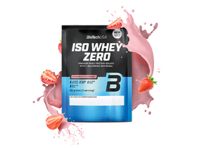 BiotechUSA Iso Whey Zero Fehérje, 25 g, eper BiotechUSA Iso Whey Zero Fehérje, 25 g, eper
