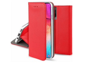Gigapack Poco C65/ Redmi 13C Bőr hatású flip tok, piros (GP-153584)