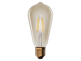 LED VINTAGE ST64 4,5W(40W) 420LM E27 WW+