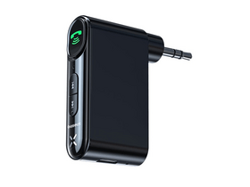 Baseus BSBA-02 AUX Bluetooth audió vevő, fekete (WXQY010001)