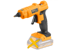 Expert UXGG500 Akkumulátoros ragasztópisztoly, akku és töltő nélkül Expert UXGG500 Akkumulátoros ragasztópisztoly, akku és töltő nélkül