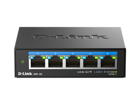 D-Link DMS-105/E 2.5G Multi-Gigabit Switch, 5 port