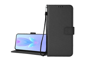 Gigapack Honor 200 Pro Bőr hatású flip tok, fekete (GP-158322) Gigapack Honor 200 Pro Bőr hatású flip tok, fekete (GP-158322)