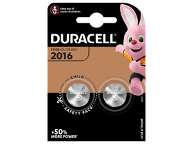 Duracell DL2016 gombelem, 2 db