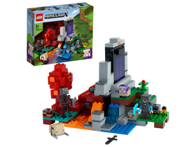 LEGO Minecraft A romos portál