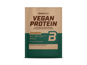 BioTechUSA Vegan Protein fehérje, 25 g, mogyoró BioTechUSA Vegan Protein fehérje, 25 g, mogyoró