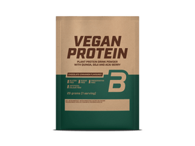 BioTechUSA Vegan Protein fehérje, 25 g, csokoládé-fahéj BioTechUSA Vegan Protein fehérje, 25 g, csokoládé-fahéj