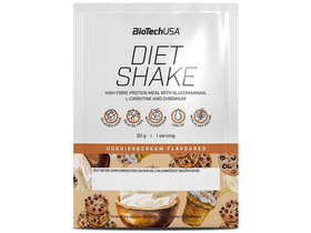 BiotechUSA Diet Shake fehérjepor, 30 g, Cookies & Cream BiotechUSA Diet Shake fehérjepor, 30 g, Cookies & Cream