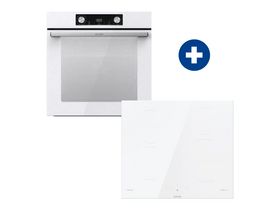Gorenje BOS6737E06WG Beépíthető sütő + Gorenje GI6401WSC Beépíthető indukciós főzőlap