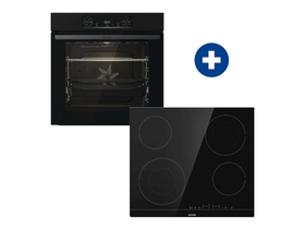 Gorenje BOS6737E06B Beépíthető sütő + Gorenje ECT644BSC Beépíthető kerámia főzőlap Gorenje BOS6737E06B Beépíthető sütő + Gorenje ECT644BSC Beépíthető kerámia főzőlap