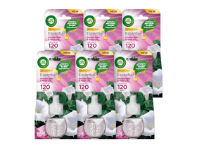 Air Wick Elektromos légfrissítő utántöltő, Bársonyos szatén és Éji liliom, 6 x 19 ml Air Wick Elektromos légfrissítő utántöltő, Bársonyos szatén és Éji liliom, 6 x 19 ml