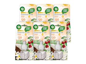 Air Wick utántöltő elektromos légfrissítőhöz - Nyugalom szigete, 6x19 ml Air Wick utántöltő elektromos légfrissítőhöz - Nyugalom szigete, 6x19 ml