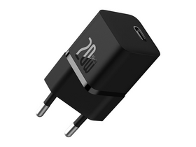 Baseus GaN5 Mini hálózati gyorstöltő, fekete (CCGN050101)