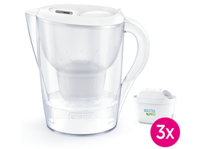 Brita Marella XL početni paket od 3,5 litara + 3 Maxtra PRO filtera, bijela (BR1052782) Brita Marella XL početni paket od 3,5 litara + 3 Maxtra PRO filtera, bijela (BR1052782)