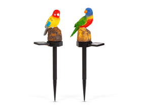 Garden of Eden 11426H Leszúrható szolár papagáj, 2-féle Garden of Eden 11426H Leszúrható szolár papagáj, 2-féle