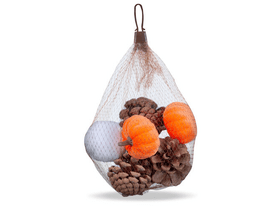 Family Halloween-i dekoráció - tök és toboz - 6 cm, 8db (58188B) Family Halloween-i dekoráció - tök és toboz - 6 cm, 8db (58188B)