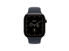 Apple Watch Series 12 GPS+Cellular, 42 mm natúr titán tok, tengerészkék sportszíj, M/L (MJGG4MP/A) Apple Watch Series 12 GPS+Cellular, 42 mm natúr titán tok, tengerészkék sportszíj, M/L (MJGG4MP/A)