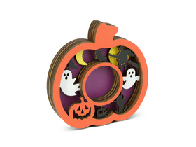 Bewello 56641 Halloween-i teamécses tartó - tök