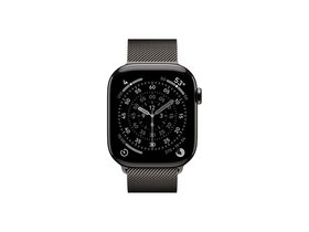 Apple Watch Series 11 GPS + Cellular, 46 mm-es palaszürke titántok, palaszürke milánói szíj S/M (MFD34MP/A) Apple Watch Series 11 GPS + Cellular, 46 mm-es palaszürke titántok, palaszürke milánói szíj S/M (MFD34MP/A)