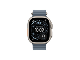 Apple Watch Ultra 3 GPS + Cellular – 49 mm-es natúr titántok, acélkék óceán szíj (MEWH4QH/A) Apple Watch Ultra 3 GPS + Cellular – 49 mm-es natúr titántok, acélkék óceán szíj (MEWH4QH/A)
