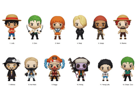 One Piece Bag Clip meglepetésfigura, 6 cm (32530)