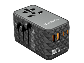 Verbatim GaN III 100W Utazóadapter (32121) Verbatim GaN III 100W Utazóadapter (32121)