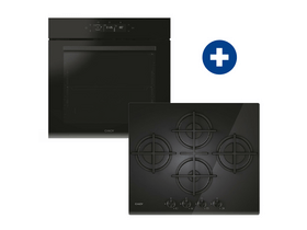 Candy CA6 N5G3YTB Beépíthető sütő + Candy CVG6DTB Beépíthető gázfőzőlap Candy CA6 N5G3YTB Beépíthető sütő + Candy CVG6DTB Beépíthető gázfőzőlap