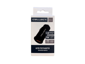 Cellect MPCB-PD20W-BK 20W Autós töltő adapter Cellect MPCB-PD20W-BK 20W Autós töltő adapter
