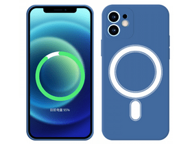 Cellect iPhone 14 Pro magnetna silikonska maska, plava Cellect iPhone 14 Pro magnetna silikonska maska, plava