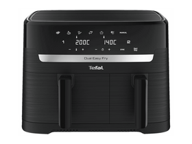 Tefal EY901N10 Dual Easy Fry Forrólevegős fritőz, fekete