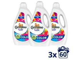 Coccolino Care Mosógél színes ruhákhoz, 3 x 2,4L Coccolino Care Mosógél színes ruhákhoz, 3 x 2,4L