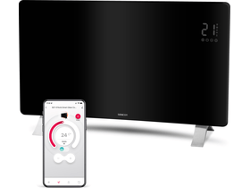 Sencor SCF 4741BK Elektromos üveg fűtőpanel, fekete Sencor SCF 4741BK Elektromos üveg fűtőpanel, fekete