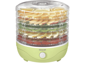 Sencor SFD 757GG Élelmiszer aszaló, 5 szita, zöld Sencor SFD 757GG Élelmiszer aszaló, 5 szita, zöld