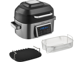 Airfryer, 1660W, 6L, fekete/ezüst