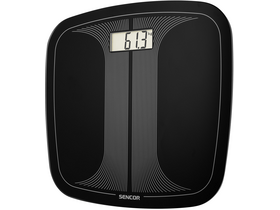 Sencor SBS 2406BK Személymérleg, 150 kg, fekete Sencor SBS 2406BK Személymérleg, 150 kg, fekete