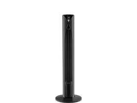 Oszlop ventilátor fekete