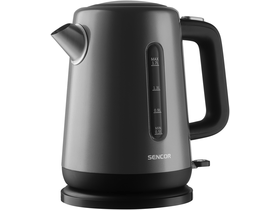 Vízforraló, 2200W, 1.7L, fekete
