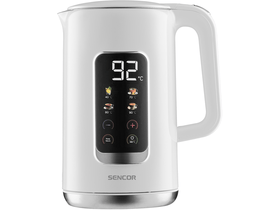 Vízforraló, 2200W, 1.7L, fehér