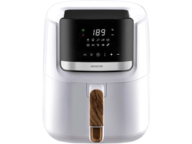 Airfryer, 1600W, 6.5L, fehér