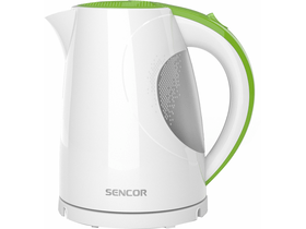 Vízforraló, 2200W, 1.5L, fehér/zöld