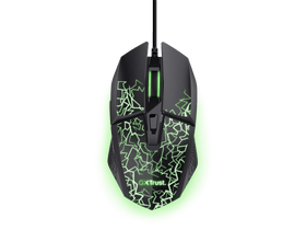Trust GXT 113 Felox Gaming egér, fekete (25749)